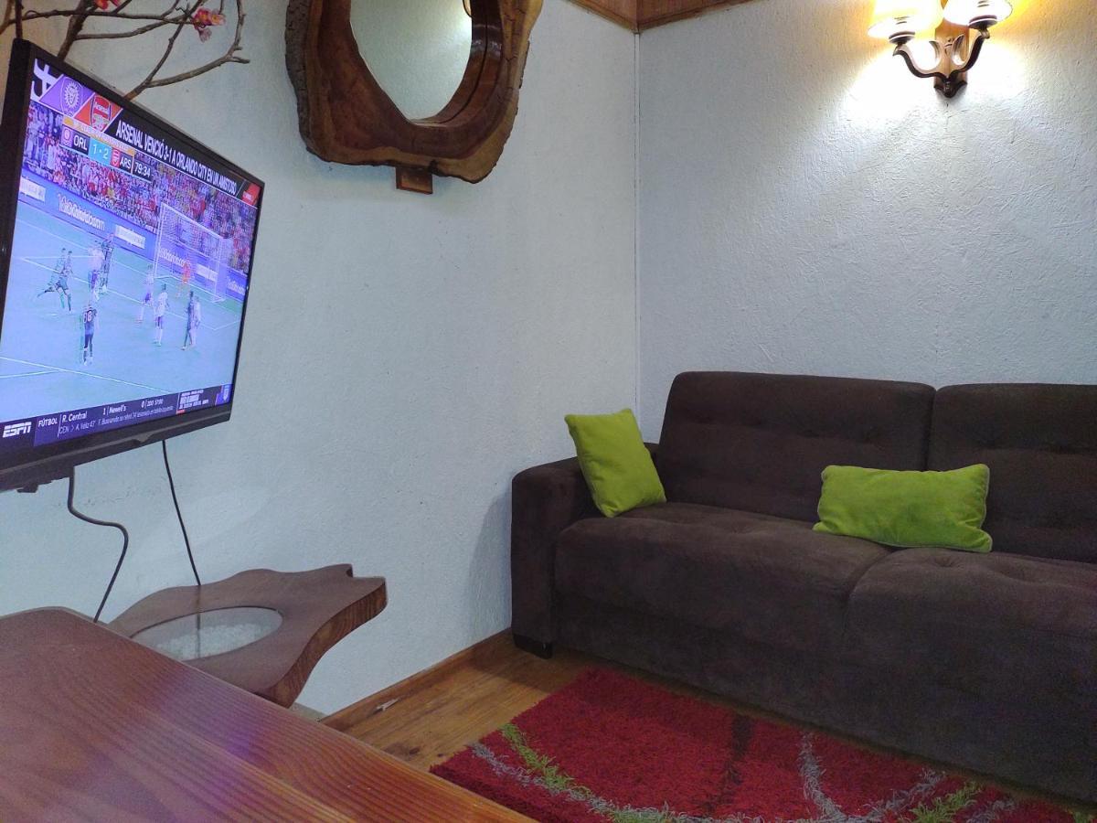 Complejo Cabanas Petalos Villarrica Ngoại thất bức ảnh